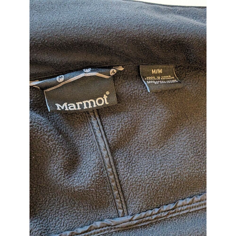 Marmot Softshell Jacket Mens Medium Windproof Zip… - image 2
